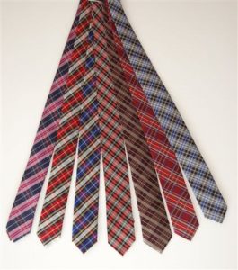 krawaty w kratę